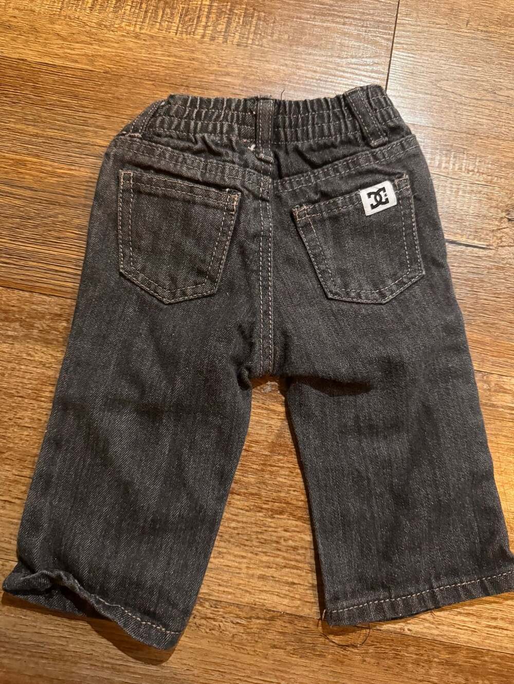 DC Shoes Infant Denim Jeans 3/6M Black Straight Leg Pants